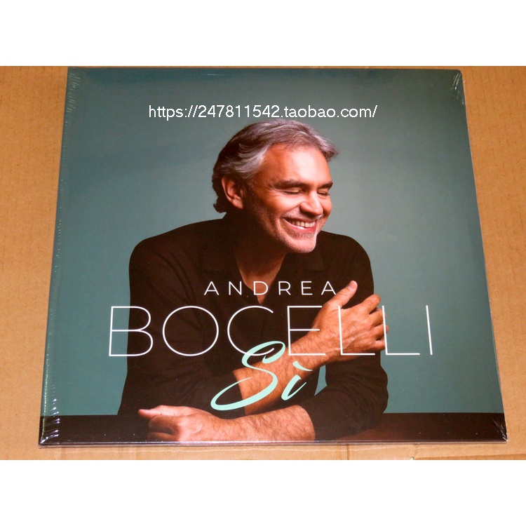 Vinyl Record6750450 Andrea Bocelli 安德烈波切利 2LP黑胶唱片 全新 | Shopee Malaysia