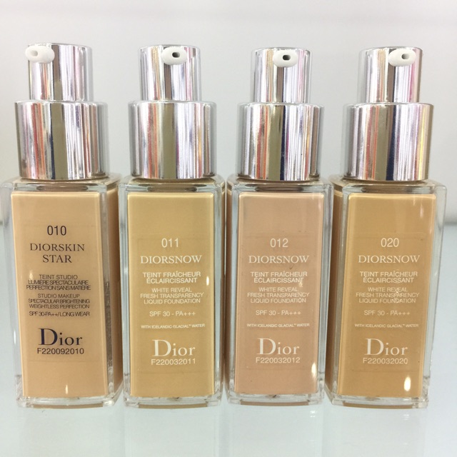 dior foundation tester