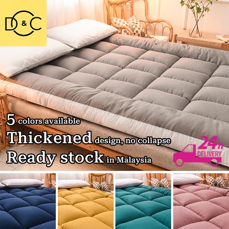 5 Color Thicker Tatami Mattress Topper Tatami Single/Queen/King Velvet
