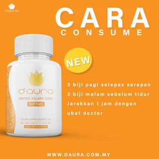 BAHARU D'Aura Minyak Kelapa Dara MKD (Liquid Premium ...