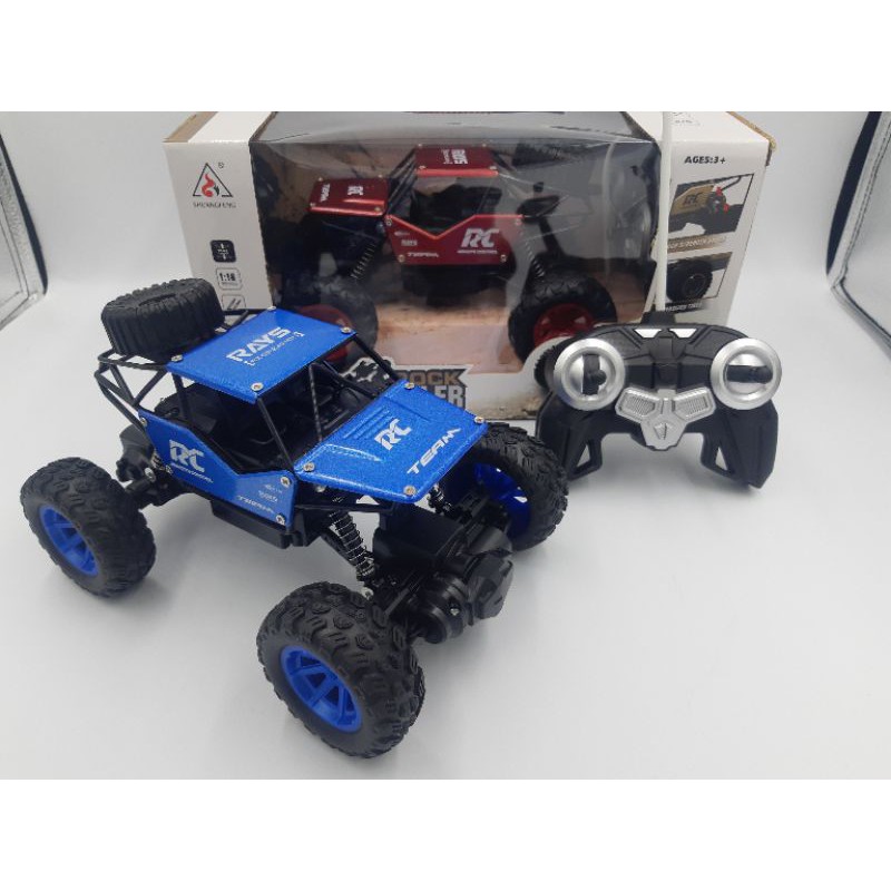 FREE BATTERY 1/18 RC Car 2.7GHz Remote Control Rock Crawler Pick Up Truck High Speed Rechargeable Off Road Truck