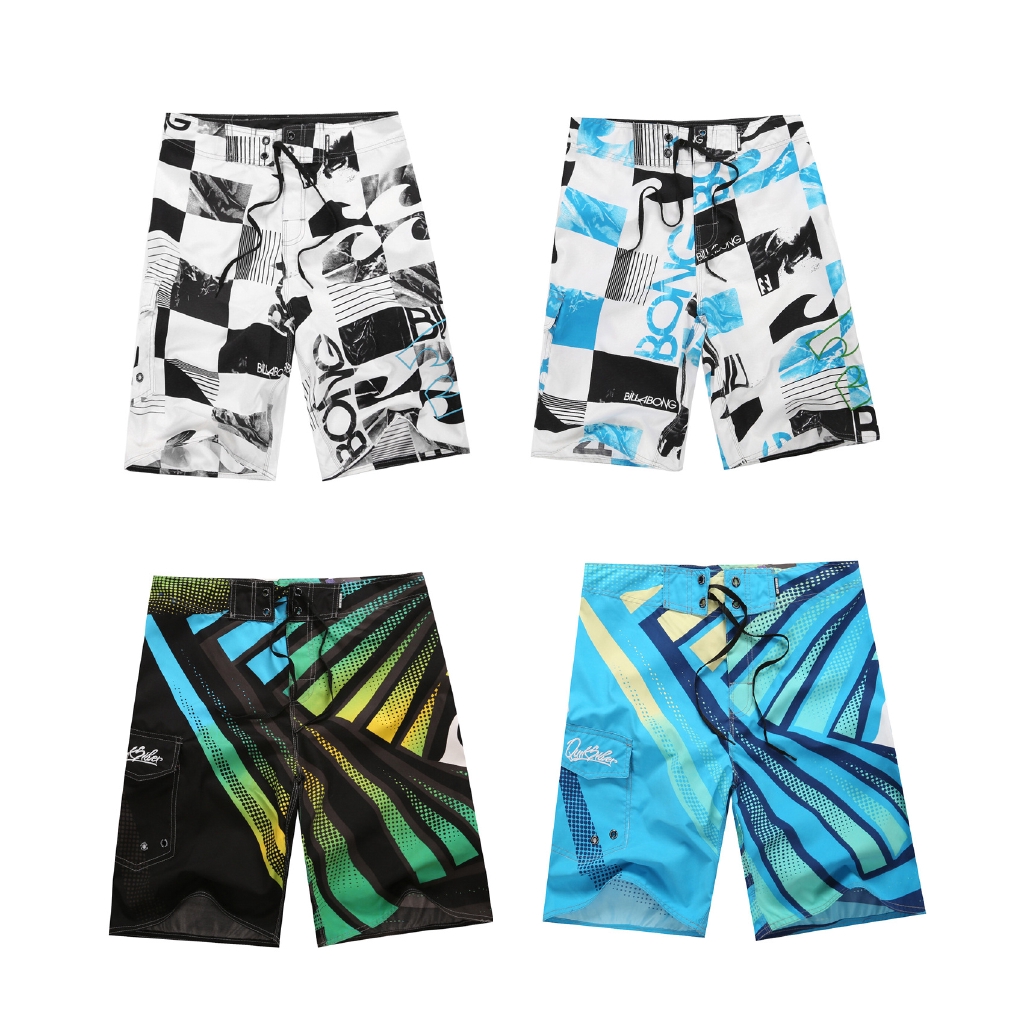 quicksilver elastic waist shorts