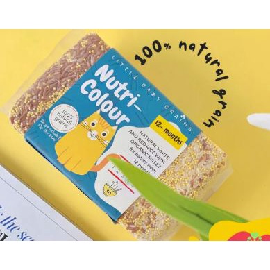 Step 4 Nutri-Colour - 12 Months Premium Baby White & Red Rice with Organic Millet