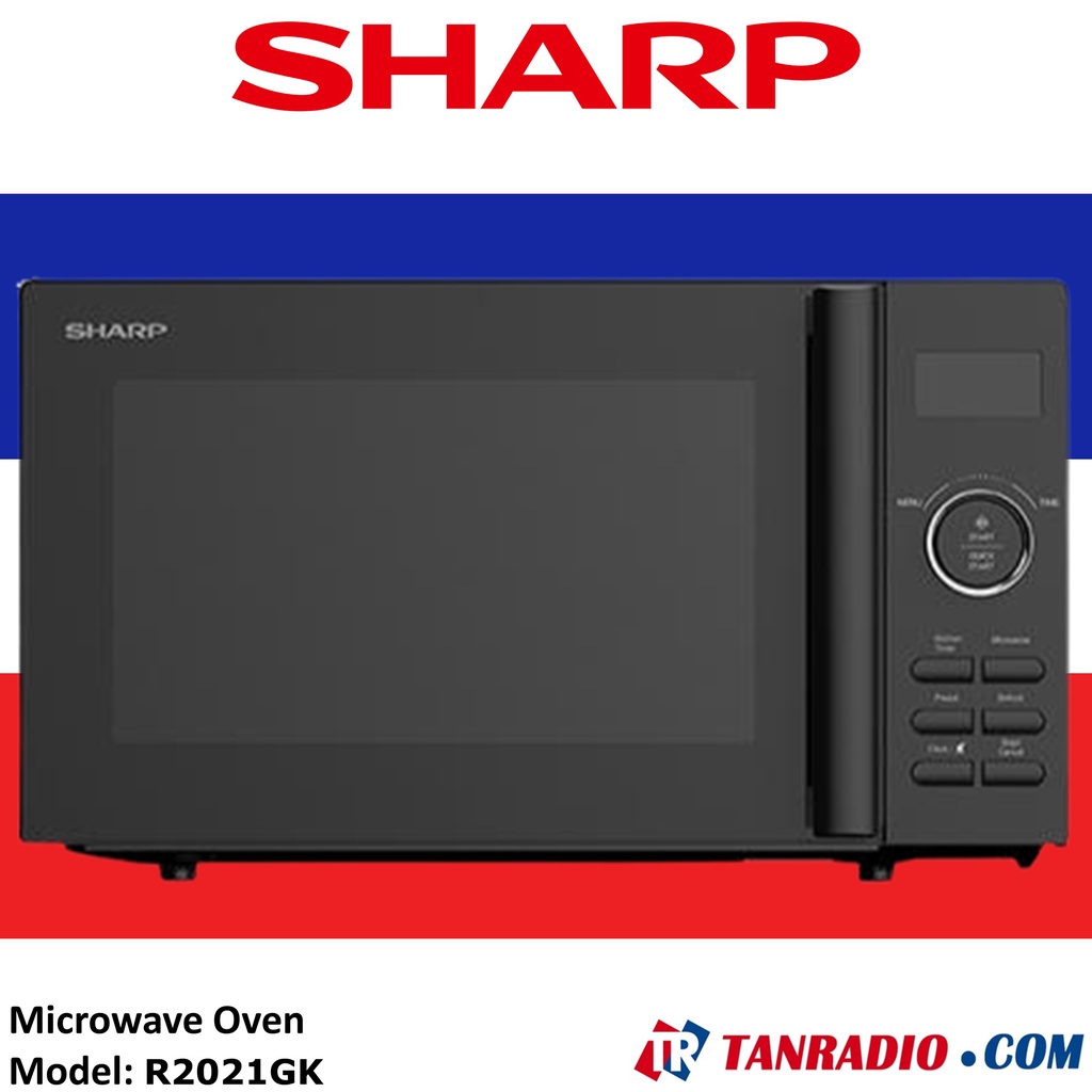 SHARP 20L Solo Microwave Oven R2021GK Shopee Malaysia