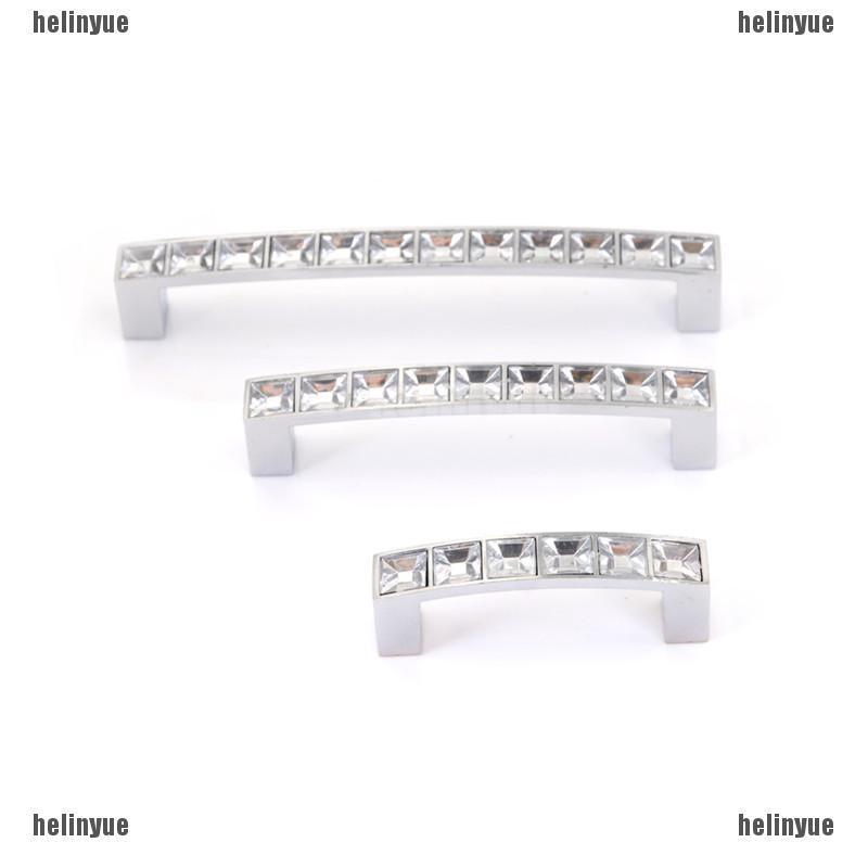 Hel Crystal Drawer Handle U Shaped Diamond Shoe Cupboard Door