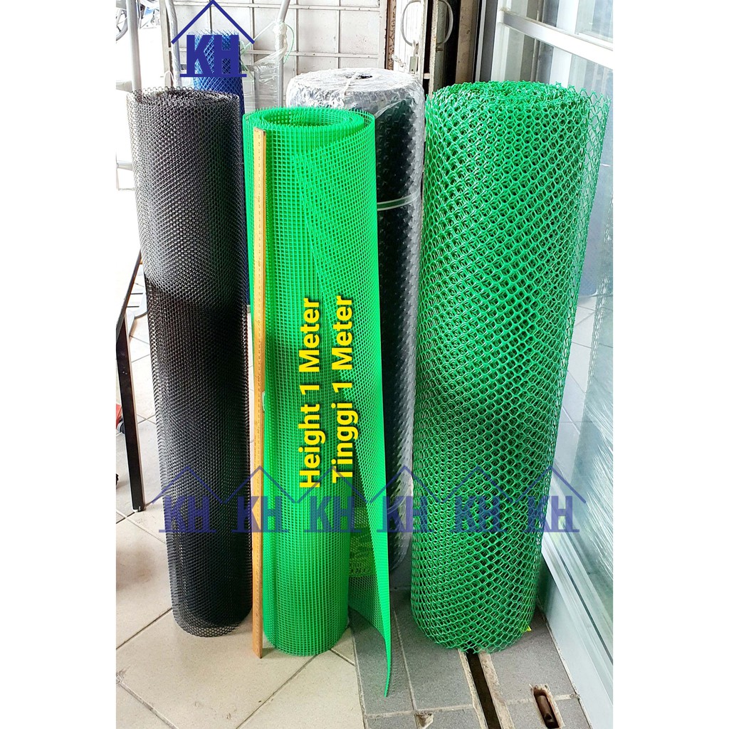 PVC Plastic Net Mesh Net Fencing Garden Fence Pagar Plastik Pagar