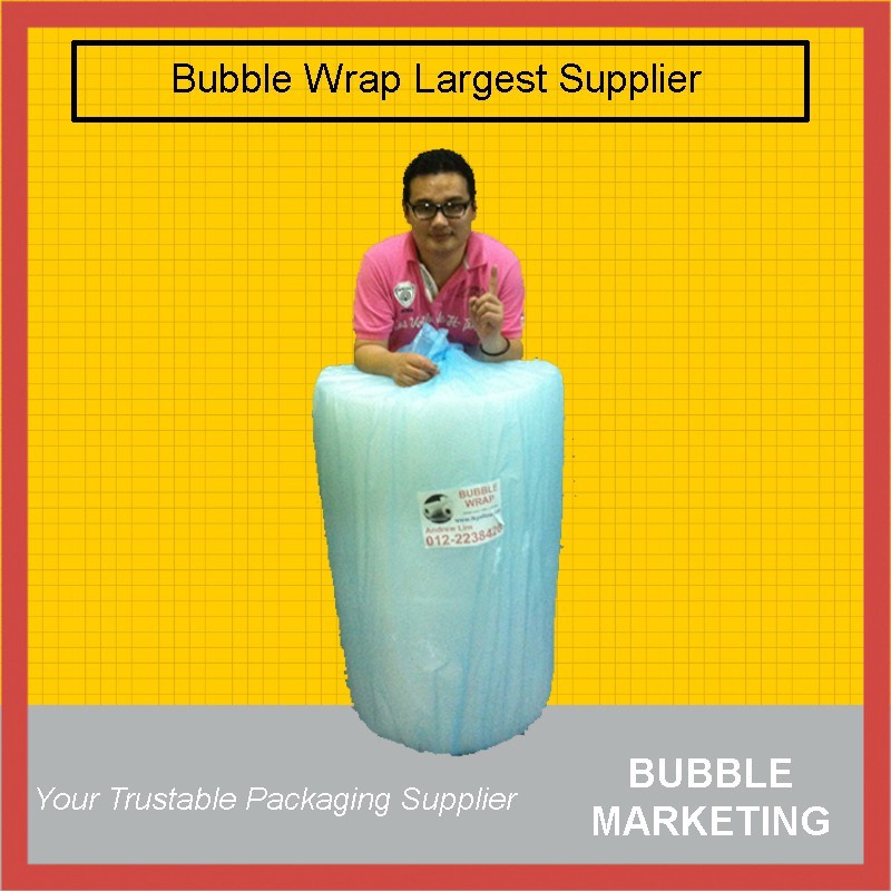 masterborong Bubble Wrap Double Layer Hybrid Lami PE Foam 1m x 100m Air