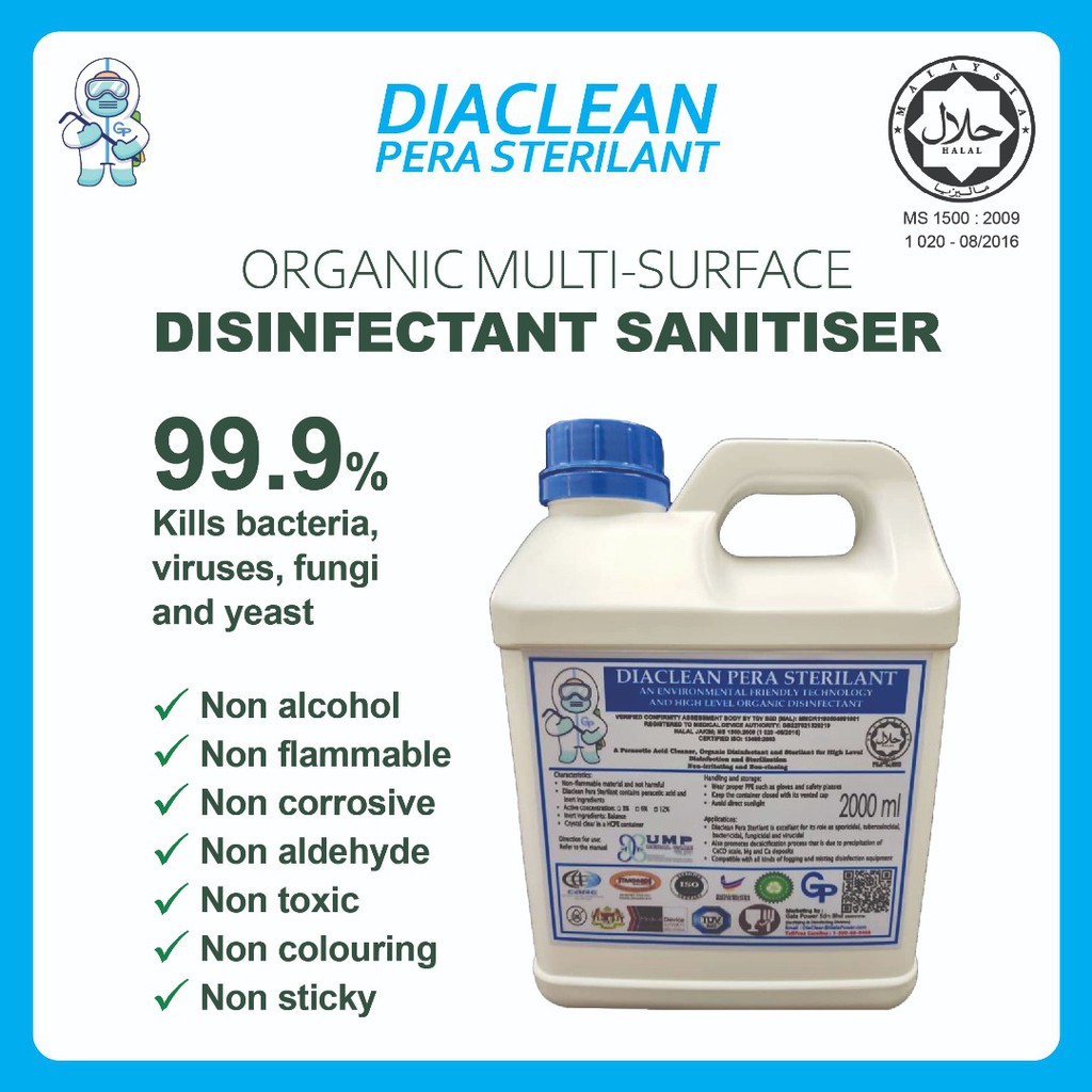 READY STOCK]*NonAlcohol*Sanitizer Disinfectant Multi Purpose/Surface