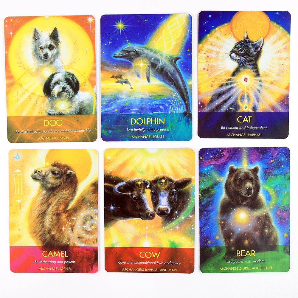 Archangel Animal Oracle Cards: A 44-Card Deck | Shopee Malaysia