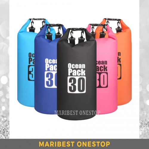 30L Ocean Pack Waterproof Outdoor Double Strap Dry Bag