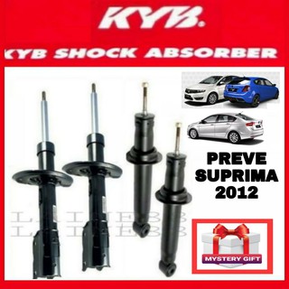 Proton Preve Kyb Shock Absorber Rear 1pairs Gas Type Shopee Malaysia
