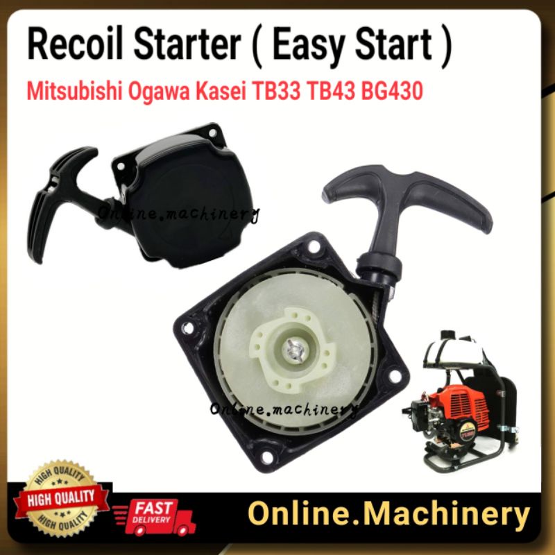 Démarreur à Rappel Pour Débroussailleuse TB33 TB43 TB52 Etc. - Easy Start Compatible Stihl, Echo