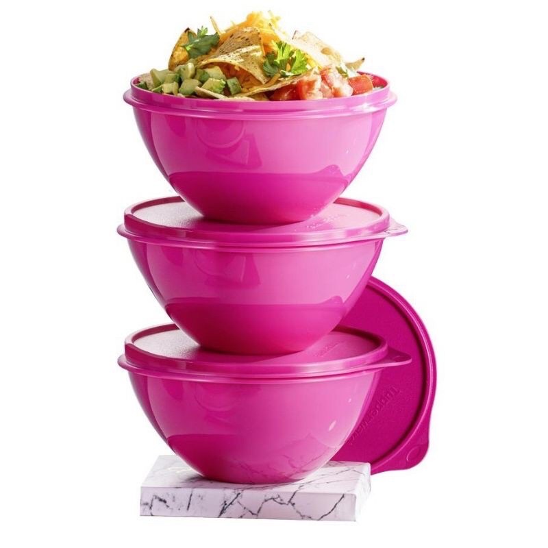 Tupperware Wonderlier Bowl 1L (3pcs) Shopee Malaysia