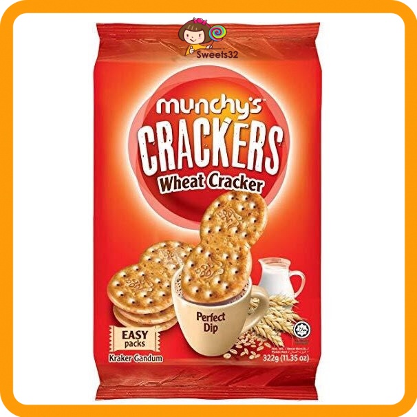 Munchy's Wheat Cracker Easy Pack (276g) Shopee Malaysia