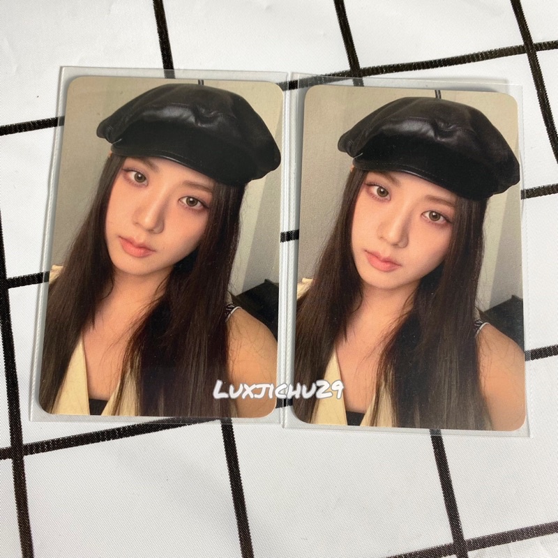 Jisoo blackpink official jisoo Beret Photocard jisoo pob ktown4u the