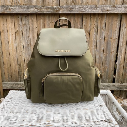 abbey large logo cargo backpack