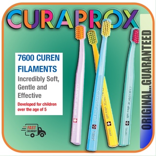 *PREMIUM SWISS ORAL CARE* Curaprox CS Smart 7600 Toothbrush for adult & kids, 儿童软毛牙刷