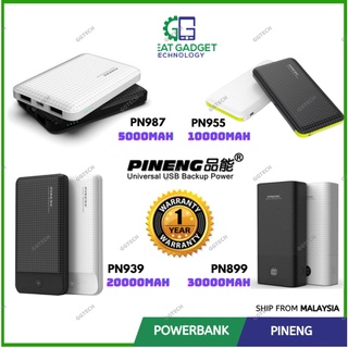 Original Pineng Powerbank PN987 PN939 PN936 PN936 PN899 30000MAH 20000MAH 10000MAH 5000MAH