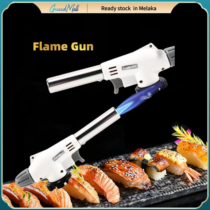 Portable Metal Flame Gun Flame Gun  Camping Gas Torch Butane Gas Torch Butane Burner Welding Fire MakerFlame Gun