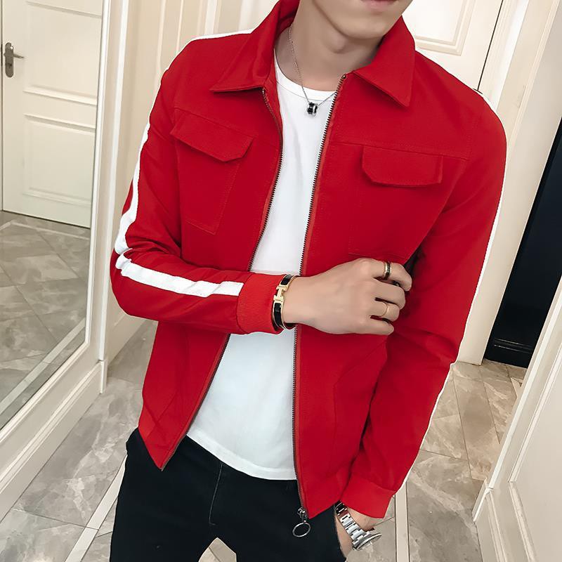 red coat blazer