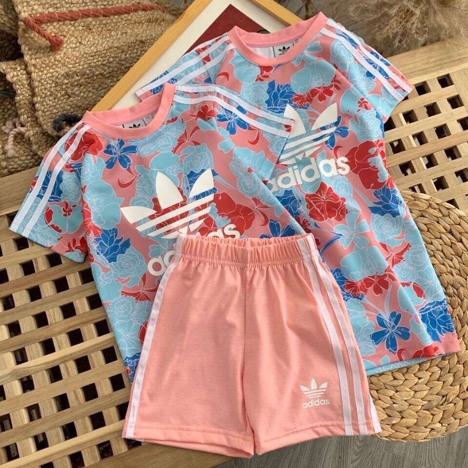 adidas flower outfit