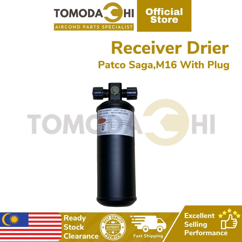 TOMODACHI Car Air Cond Receiver Drier Aircond Proton Saga Iswara Patco ...