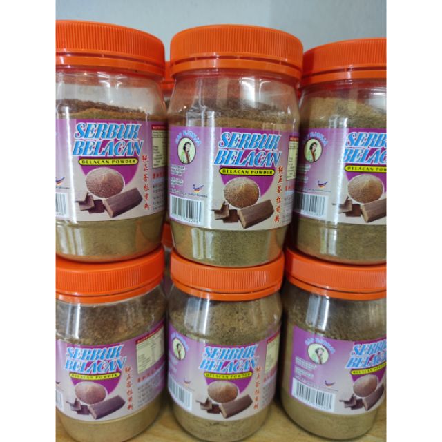Serbuk Belacan Cap NJONJA 檳城吉和蝦童標純正峇拉煎粉Penang KET HOE belacan powder 200gm
