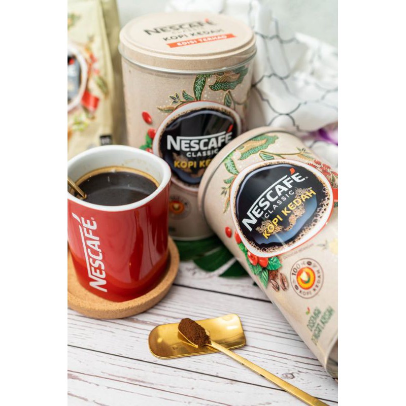 [Free Limited Edition Spoon] Nescafe Classic Kopi Kedah 170g Shopee