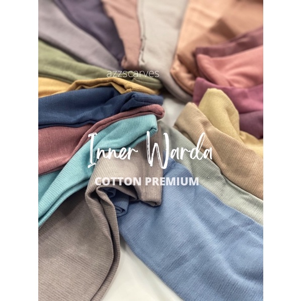 Inner Warda Cotton Premium / Cotton Stretching / Warda Colour / Warda