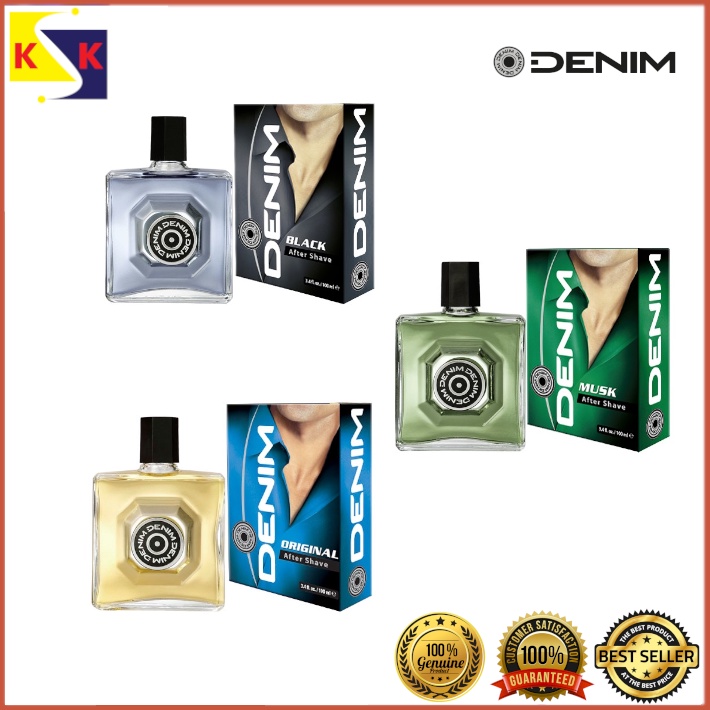 DENIM AFTER SHAVE LOTION 100 ML (ORIGINAL/MUSK/BLACK) Shopee Malaysia