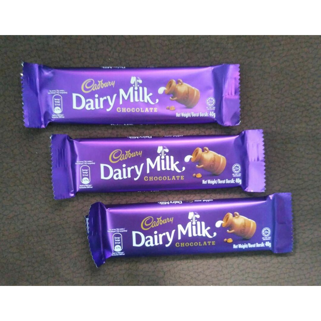 [Add on] Random Cadbury Chocolate bar 40g | Shopee Malaysia