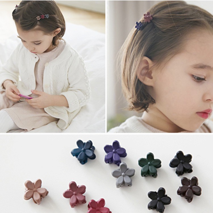 Korean Hair Accessories Jewelry Children Baby Flowers Mini Female