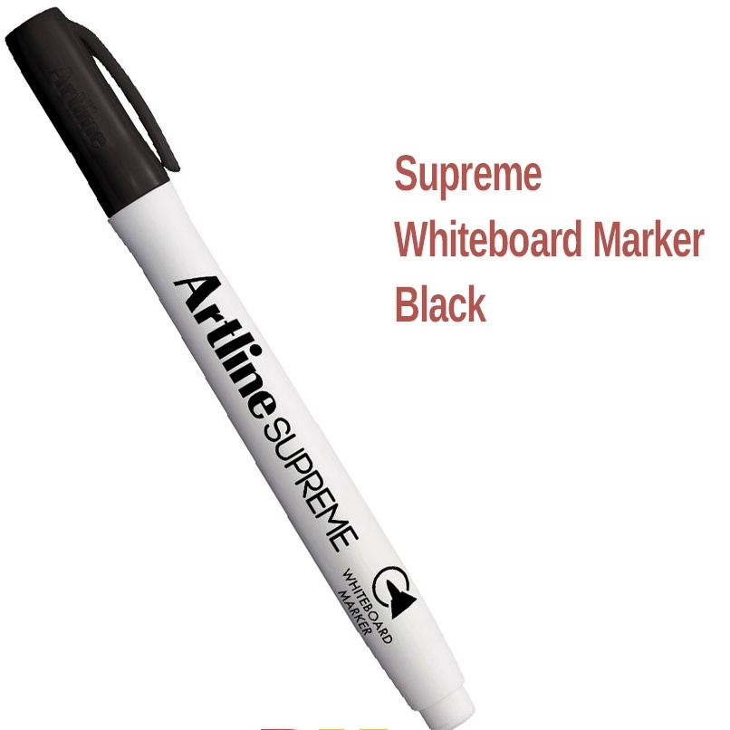 Artline Supreme White Board Marker Black PGMall