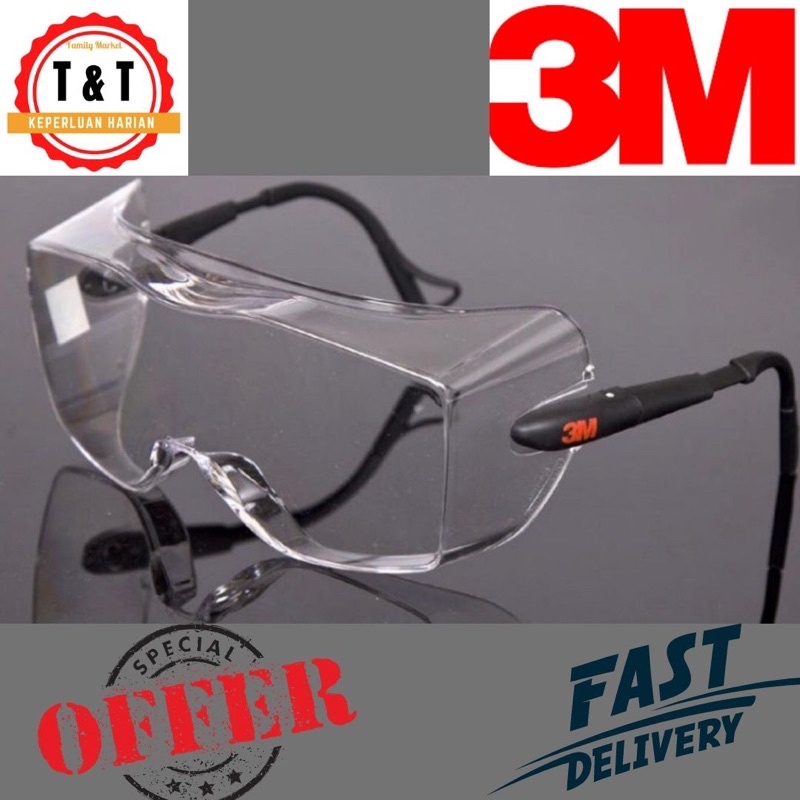 [ready Stock]3m 12308 Goggle Eye Protection Shopee Malaysia