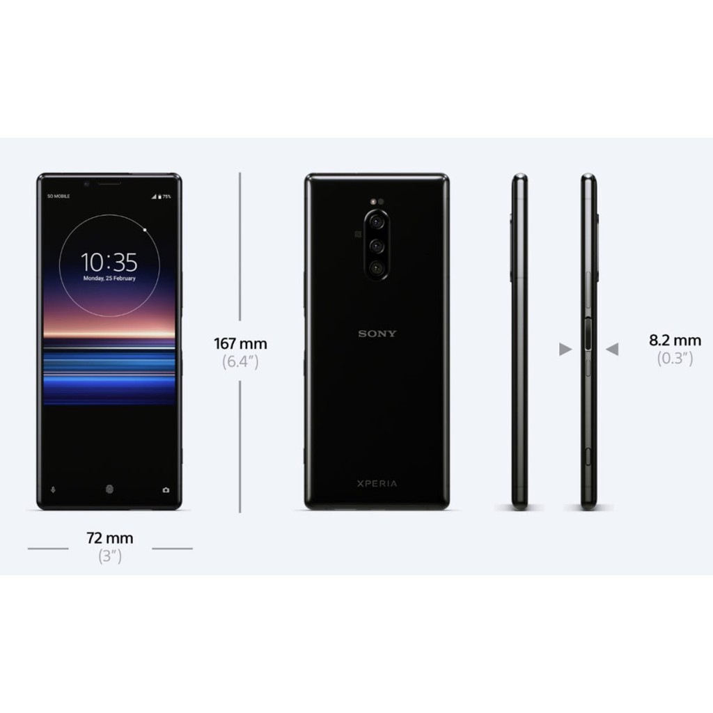 Sony Xperia 1 6GB/128GB (NEW SET) Warranty 1 YEAR | Shopee Malaysia