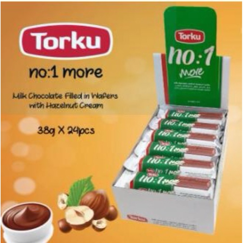 TORKU No 1 Milk Chocolate Coated Hazelnut Wafer Shopee Malaysia