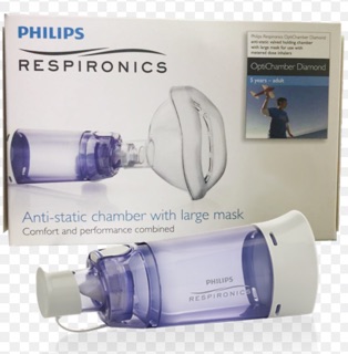 PHILIPS RESPIRONICS AEROCHAMBER WITH LARGE MASK (ADULT) | Shopee Malaysia