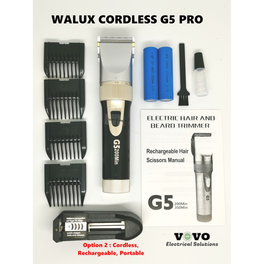 walux hair clipper price