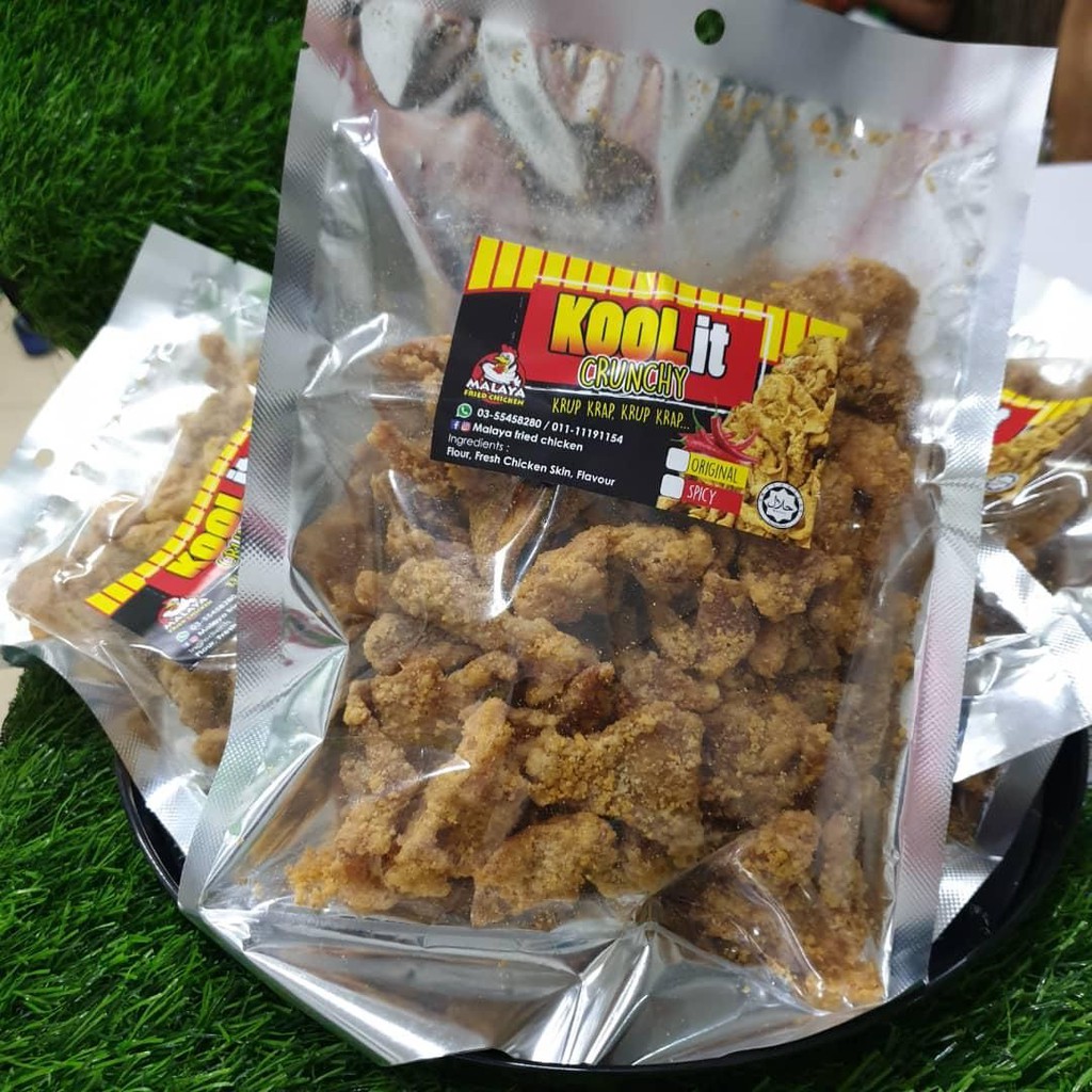 [Ready Stock] Mulut anda tercari cari makanan untuk mengunyah..Ini dia.. KOOLIT AYAM yang sedap, rangup - SNACKS