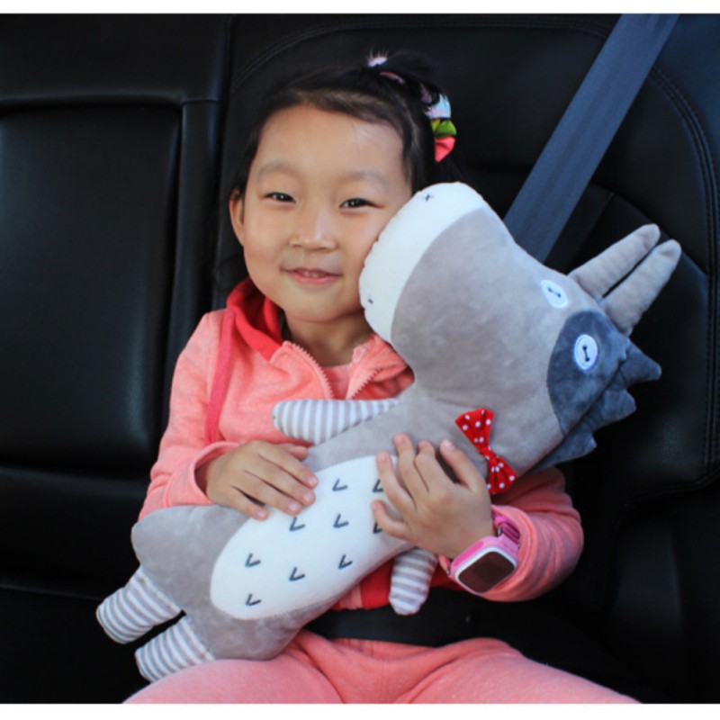 Cartoon Seat Belt Cover For Kids Cotton Shoulder Pad Covers Child