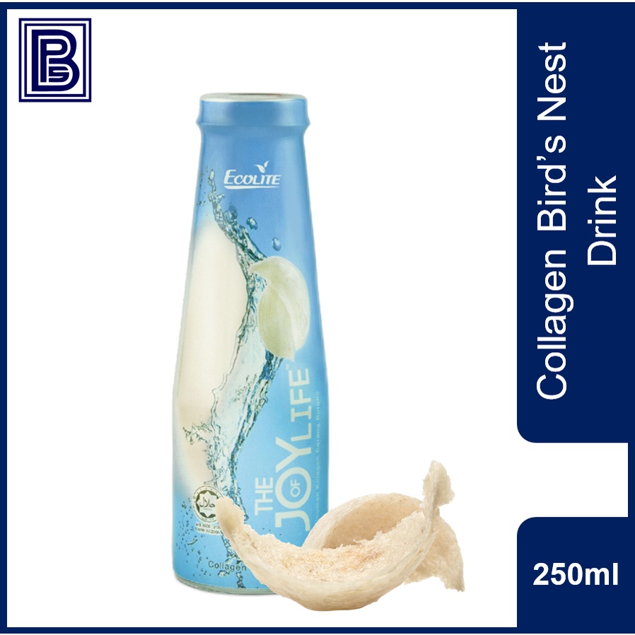 ECOLITE Collagen Bird's Nest Drink for Beautiful Skin Original (250ml