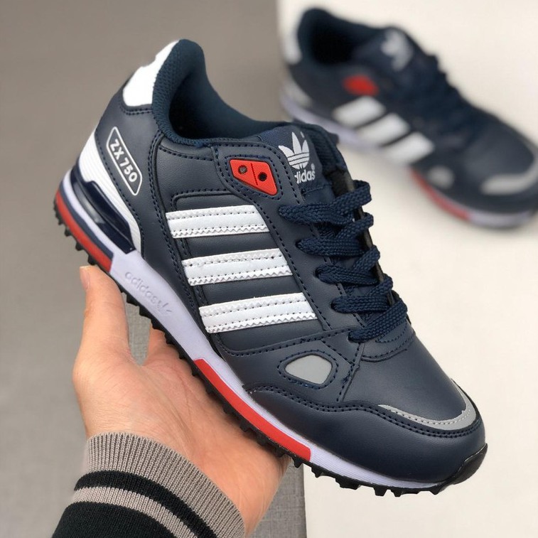 adidas leather running shoes