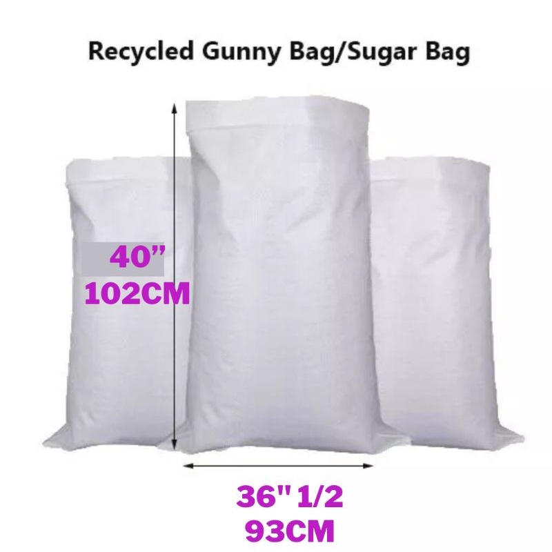Guni putih Murah / Used gunny sacks | Shopee Malaysia