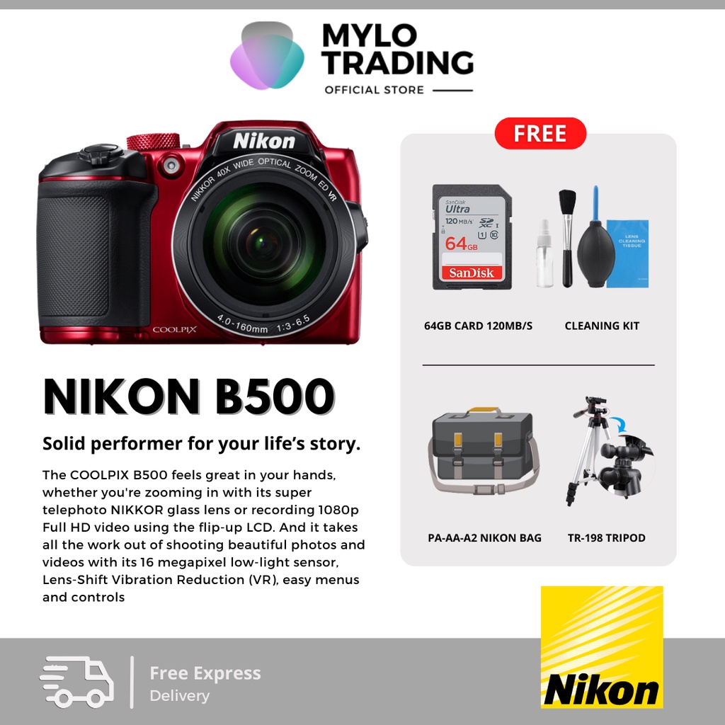 Nikon Coolpix B500 Price in Malaysia & Specs RM1588 TechNave