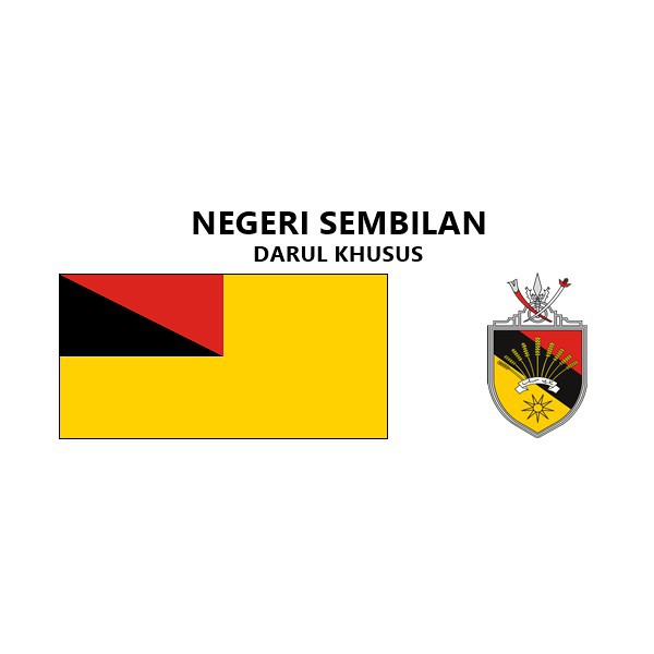 Rs Bendera Negeri Sembilan Negeri Sembilan Flag 2x4 Or 3x6 Shopee Malaysia