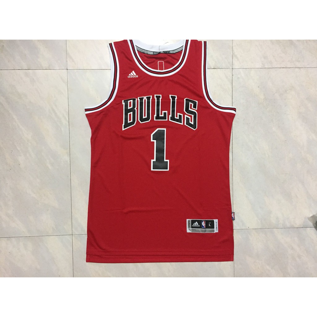 derrick rose jersey red