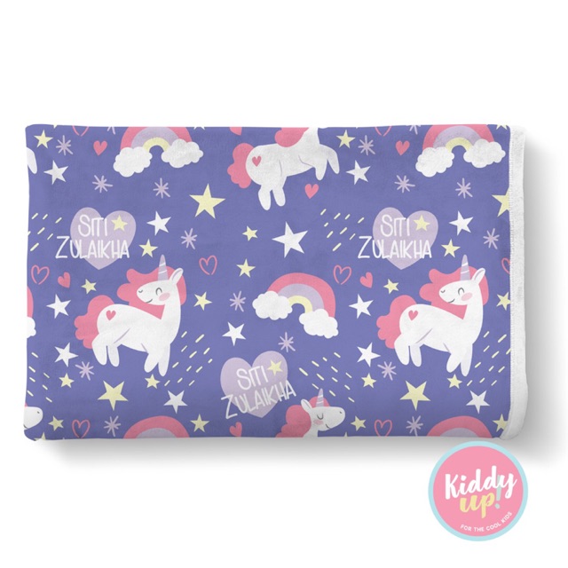 Personalised Dreamy Unicorn blanket