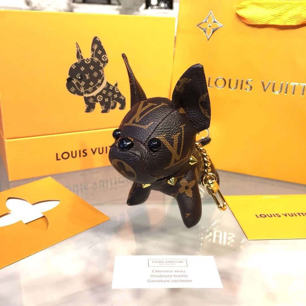 I found a Louis Vuitton Dog Keychain Charm — itsHadrian