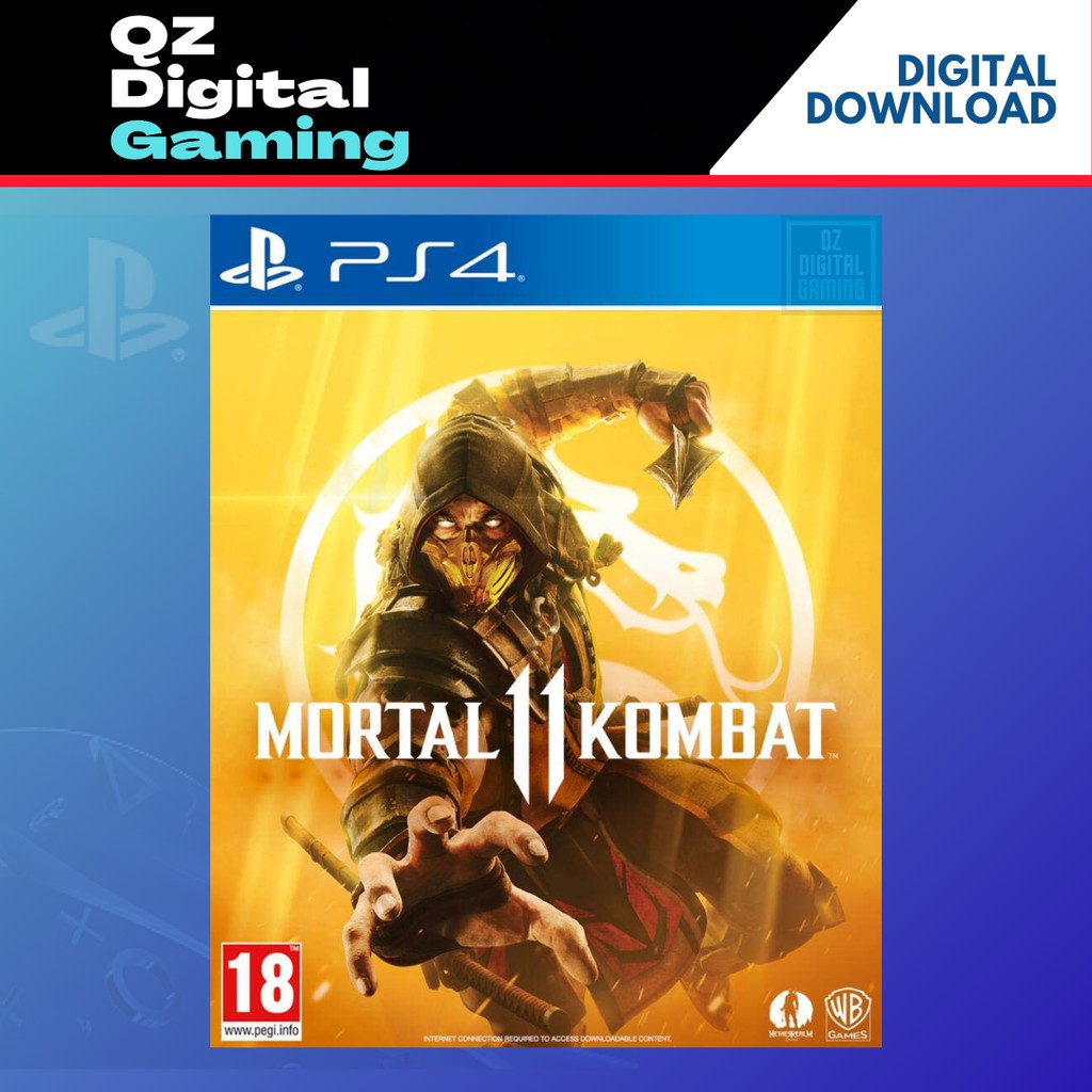 Ps4 Ps5 Mortal Kombat 11 Digital Download Shopee Malaysia