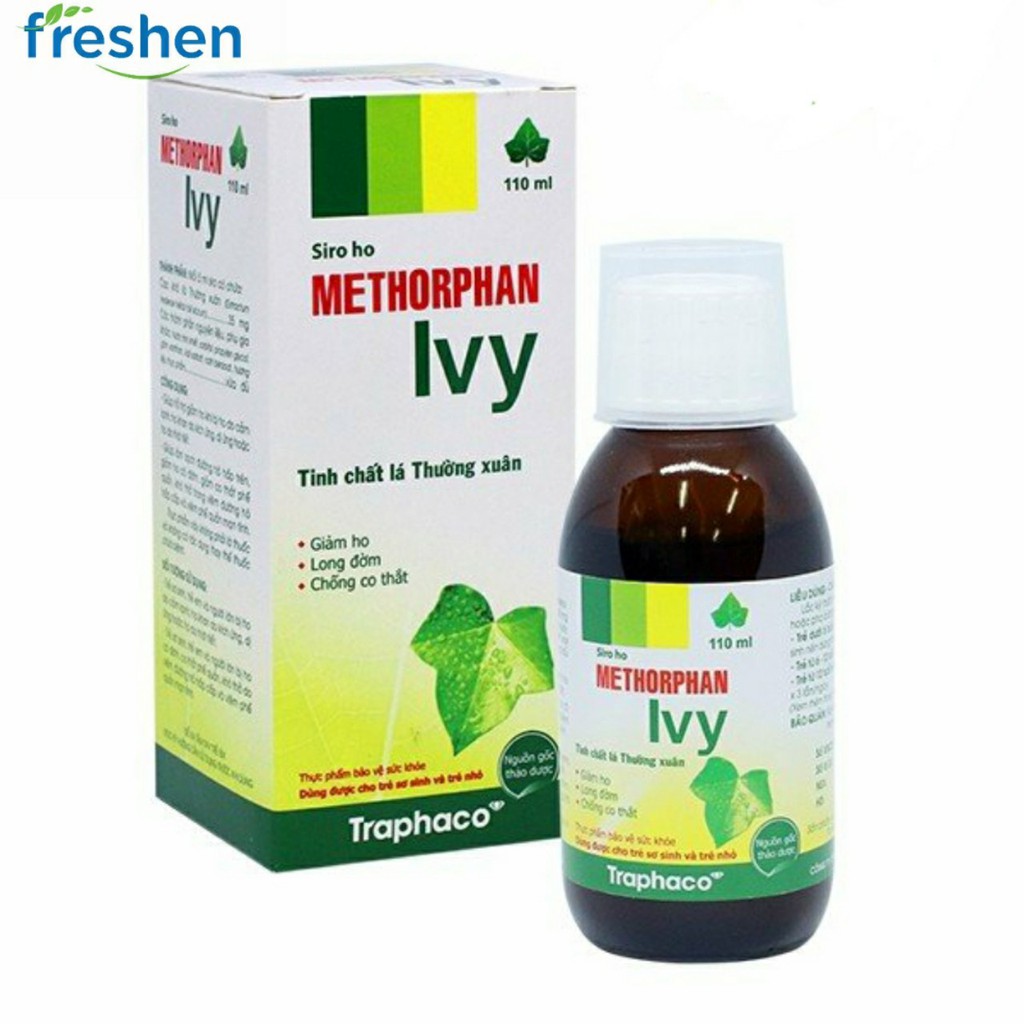 Methorphan Ivy cough syrup Clean the upper respiratory tract, reduce